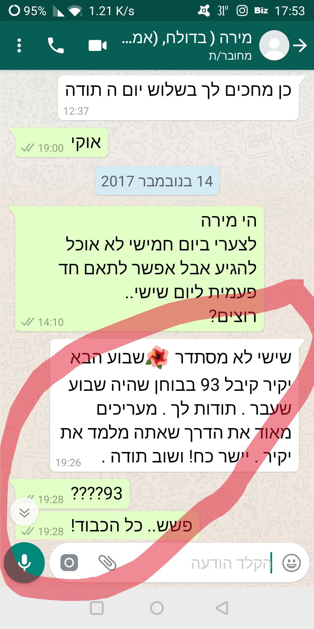 מכתב של מירה בדולח (2019) אמא של יקיר 