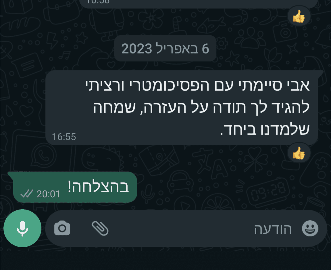 מכתב של אליסה ביקוב (2023)